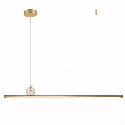 Toollight, LED mennyezeti lámpa 90cm, APP1778-CP, matt arany, OSW-04056