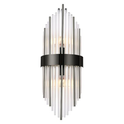 Toollight, fali lámpa 2xE14, APP1760-1W, fekete-szürke, OSW-04052