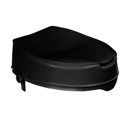 Ridder, mozgáskorlátozott WC-ülőke, 10 cm-rel megemelt, fekete, A0071010