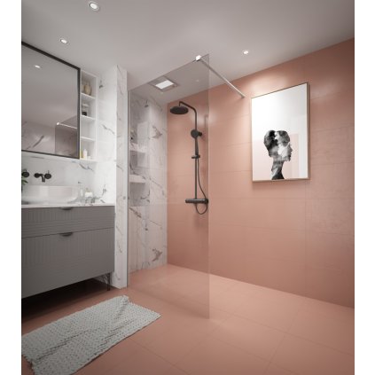 ErgaParisClearGlassWhiteMattProfile 1