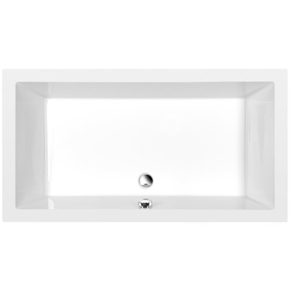 Polysan, DEEP mély zuhanytálca téglalap 140x75x26cm, fehér, 72947