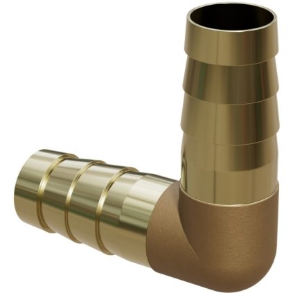 Mexen BRASS sárgaréz könyökcsatlakozó tömlőhöz 10 x 10 mm - W97431-1010