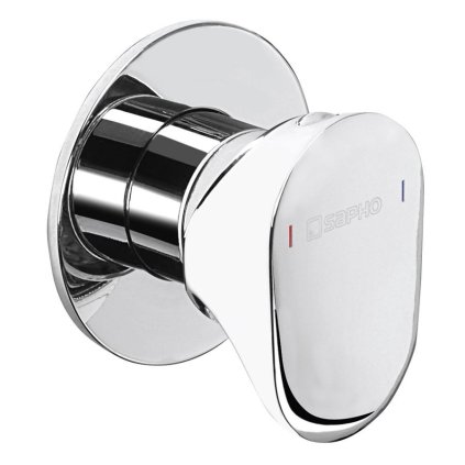 Sapho, AXAMITE rejtett csaptelep bidé zuhanyokhoz, 1 kimenet, króm, AX40