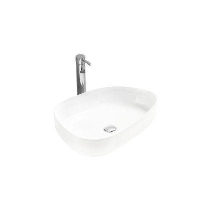 Mexen Chiara mosdó, 55x40 cm, fehér, 21585400