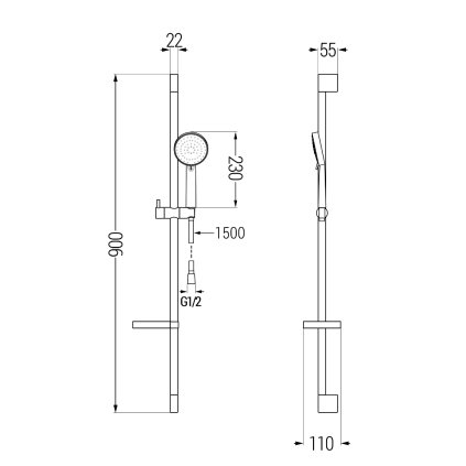 49420 mexen sprchovy set ds75 chrom 785754583 00