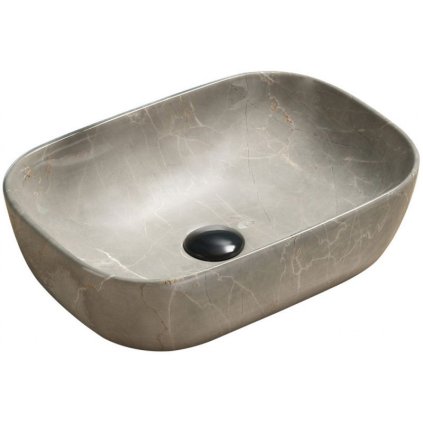 Mexen Rita mosdó, 45 x 32 cm, kő-bézs utánzat, 21084597