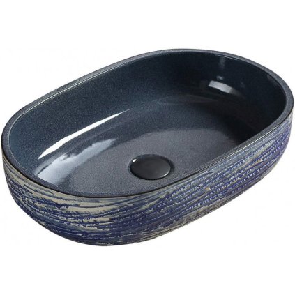 Mexen ALITA mosdó, 59x40 cm, kék, 22045866