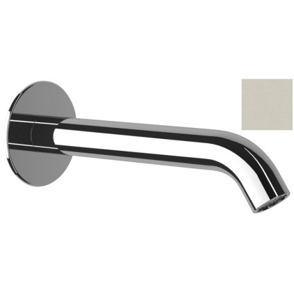 Sapho, Fali kifolyó, 165mm, szálcsiszolt nikkel, BO516