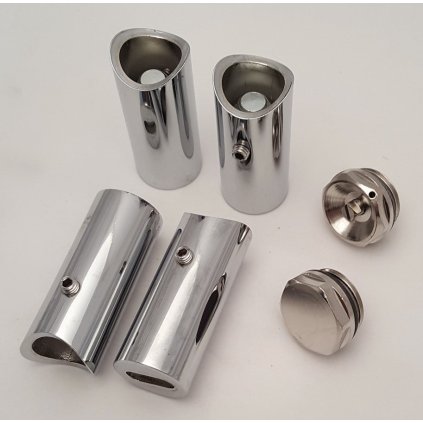 Sapho, NYMPHA tartókonzol, 4 db tartó, króm, ND1805-15