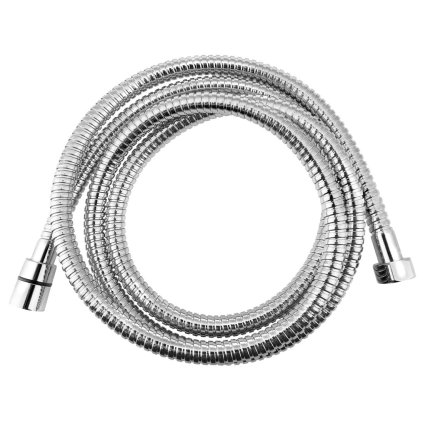Sapho, POWERFLEX Rugalmas rozsdamentes tömlő dupla zárral, 200 cm, FLEX200