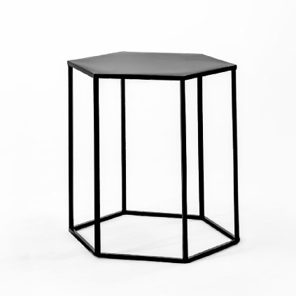 Tutumi - Dohányzóasztal M SG1710-07, fekete, KRZ-26673