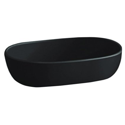 Mexen Viki mosdó, 59x40 cm, fekete, 21056070