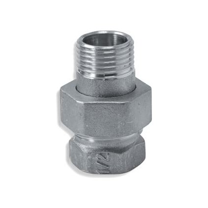 Novaservis, Fűtési szerelvény lapos tömítéssel, nikkelezett 1/2", FT211 / 15
