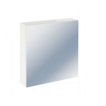 CERSANIT - Colour zrkadlová závesná skrinka 60cm, biela, S571-026