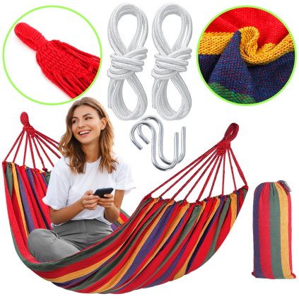 Bluegarden, Hammock 1 személyes 480142b, többszínű, OGR-09025