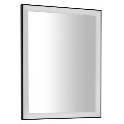 185670 5 sapho gano zrkadlo s led osvetlenim 60x80cm cierna