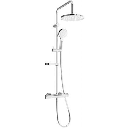 Mexen KX05 zuhanygarnitúra termosztatikus csaptelep Kai, króm, 771500591-00