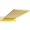 Mexen Waterfall rozsdamentes acél zuhanyfej Slim 50 x 22 cm, arany, 79190-50