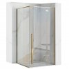 215991 6 rea fargo gold sprchovy kut s kridlovymi dverami 120 dvere x 90 stena x 195 cm 6mm cire sklo zlaty profil rea k6614