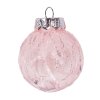Tutumi, karácsonyi függőgolyók 24 db SYSD1688-088, rózsaszín, CHR-05007