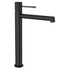 Sapho, SOLARIS szabadon álló mosdócsaptelep kivezetés nélkül, magas, fekete matt, WD006B