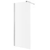 Invena Walk-In, zuhany paraván 90X200cm, 8mm átlátszó üveg, króm profil, INV-AK-32-196-O