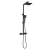 56569 4 mexen tim sprchovy set s termostatickou sprchovou bateriou s hornym uchytenim cube cierny 3 4 1 2 78910 70 77250 70