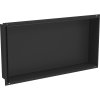 Mexen X-Wall-NR, beépített polc gallér nélkül 60 x 30 cm, fekete matt, 1971603010