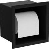 Mexen X-Wall-P süllyesztett WC-papír tartó, matt fekete, 1973