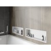Mexen X-Wall-R, falra szerelhető polc gallérral 60 x 20 cm, fehér, 1920602010