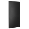 Sapho, ENIS fürdőszobai sugárzó fűtőpanel 600W, IP44, 590x1200 mm, fekete szőnyeg, RH600B