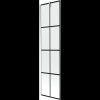 Mexen Next, kádparaván 1 szárny 50 x 150 cm, fix szárny, 6 mm átlátszó üveg fekete mintával, króm profil, 895-050-000-00-77-01