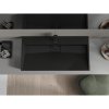 Mexen Ava, munkalap mosogató konglomerátumból 1/O 90 x 46 cm, fekete matt, 23018071