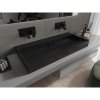 Mexen Ava, munkalap mosogató konglomerátumból B/O 100 x 46 cm, fekete matt, 23011070