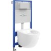 Mexen Fenix Slim, süllyesztett modul és fali WC Lena, fehér, 6103322XX00