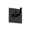 Rea, fürdőszoba 1 törölközőtartó 322188A, fekete matt, REA-77072