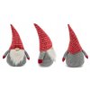 Tutumi, karácsonyi törpe 40cm YX019, szürke-piros, CHR-00639