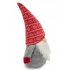 Tutumi, karácsonyi törpe 40cm YX019, szürke-piros, CHR-00639