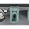 Mexen Teo, falra akasztható WC Rimless WC-ülőkével slim, duroplast, zöld matt, 30854048