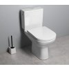 Bruckner, BEHRENS RIMLESS WC kombi csésze tartállyal, alsó/hátsó hulladék, fehér, 301.125.4