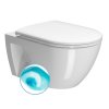 GSI, PURA ECO függo WC csésze, Swirlflush, 55x36 cm, fehér ExtraGlaze, 880711
