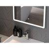 Mexen Navia, LED fürdoszobai tükör háttérvilágítással 80 x 60 cm, 6000K, páramentes, 9803-080-060-611-00