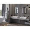 Mexen Remi, LED fürdoszobai tükör háttérvilágítással 50 x 70 cm, 6000K, páramentes, 9804-050-070-611-00