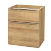 Mereo, Mailo, fürdőszoba szekrény 61 cm, riviéra tölgy, MER-CN520S