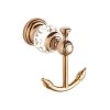 Mexen kiegészítők, ESTELA törölközőtartó, 2 kampós, rózsa-arany, 7011535-60