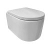 Mereo, kapucnis függő WC, RIMLESS, 495x360x370, kerámia, incl. ülések CSS115S, MER-VSD84S2