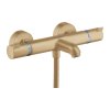 Hansgrohe Ecostat Comfort, termosztatikus fürdőcsaptelep, bronz matt, 13114140