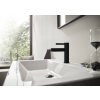 Hansgrohe Finoris, mosdócsaptelep 110, kimenettel, EcoSmart, fekete matt, 76020670