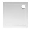 Bruckner, ELSE öntött márvány zuhanytálca, négyzet 90x90cm, fehér, 800.112.4