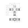 811 mieszacz termostatyczny centralny 1 przeplyw 3m3 h
